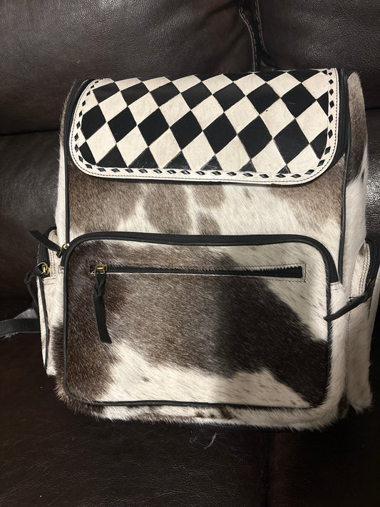 Checker Backpack