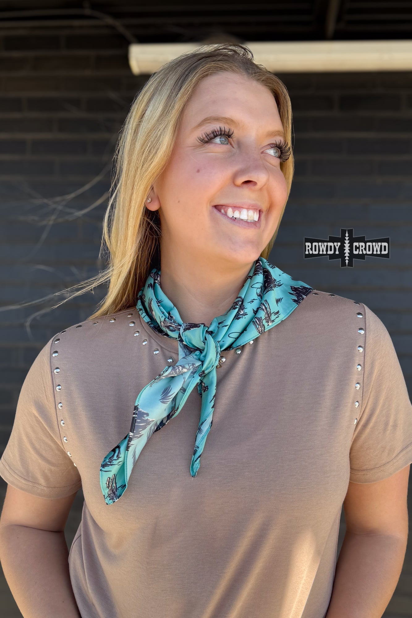 SMALL Turquoise Nights Wild Rag
