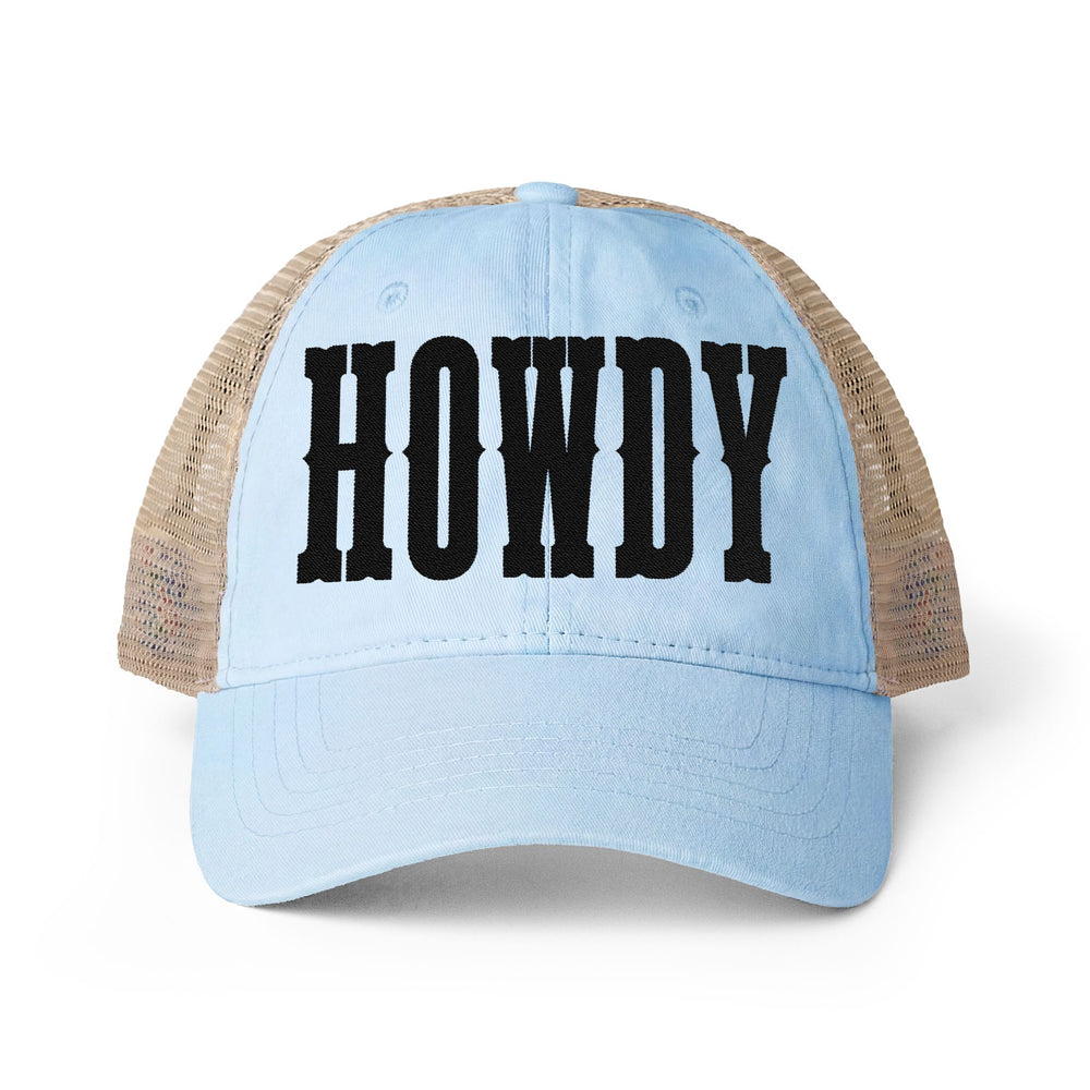 Women's Washed Mesh-Back Cap