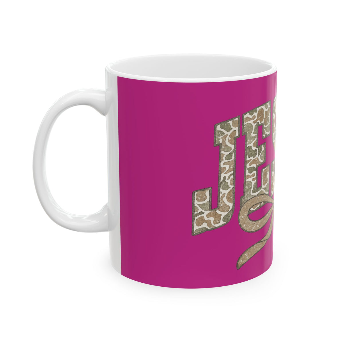 Sassy Leopard Print Ceramic Mug