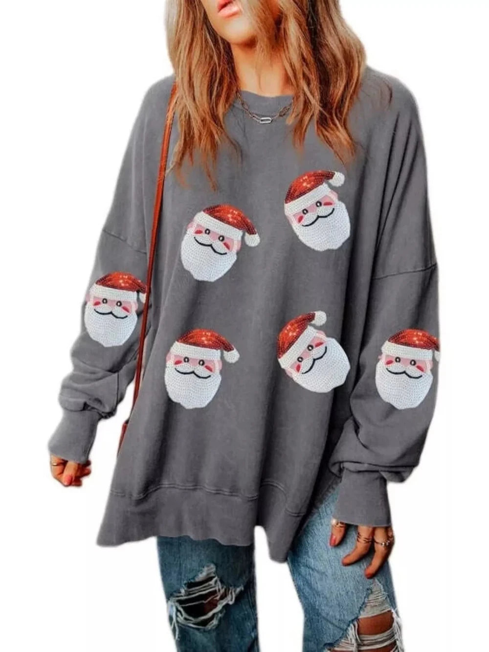 Santa Claus Oversized Sweatshirt