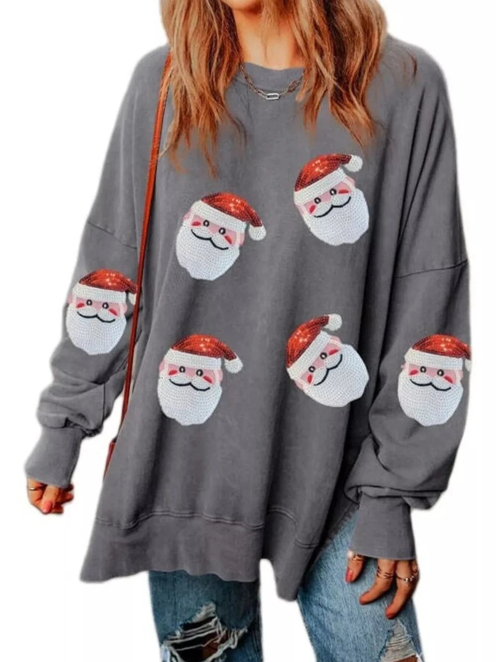 Santa Claus Oversized Sweatshirt