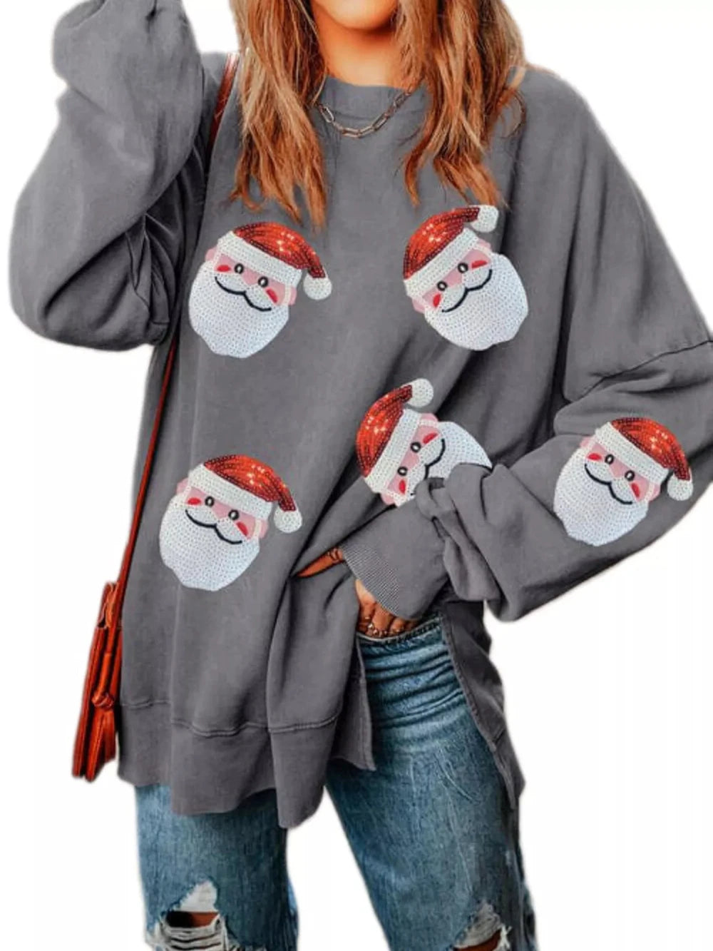 Santa Claus Oversized Sweatshirt