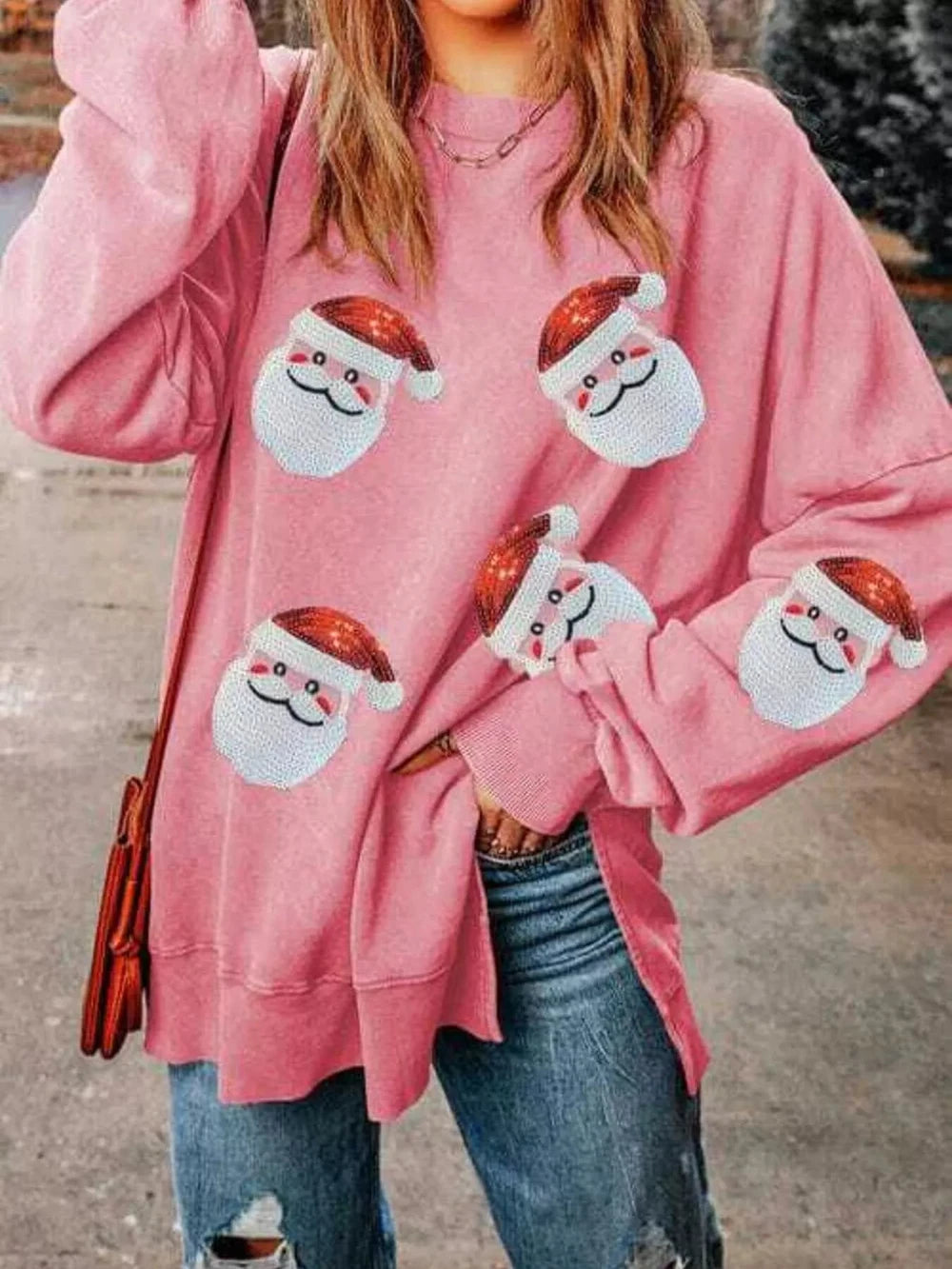 Santa Claus Oversized Sweatshirt