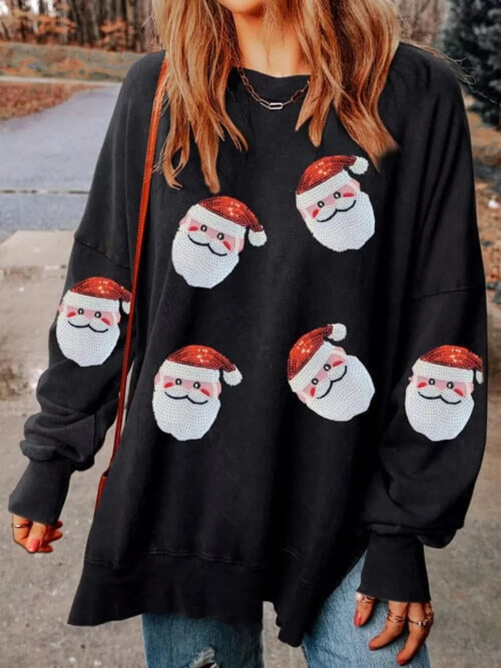 Santa Claus Oversized Sweatshirt