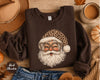 Leopard Santa Christmas Sweatshirt