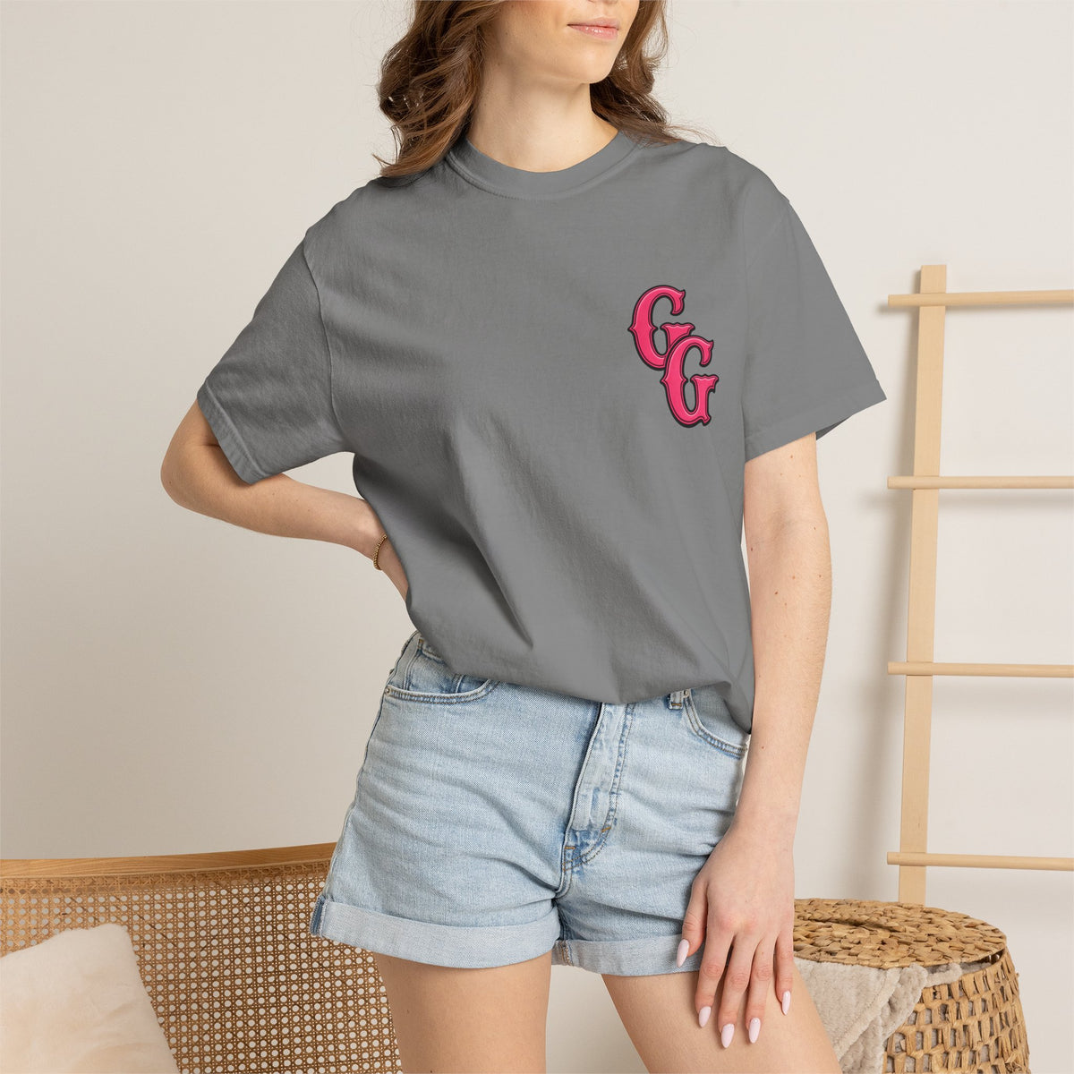 Grit & Grace Women’s Ministry T-Shirt — Floral Boot Christian Tee