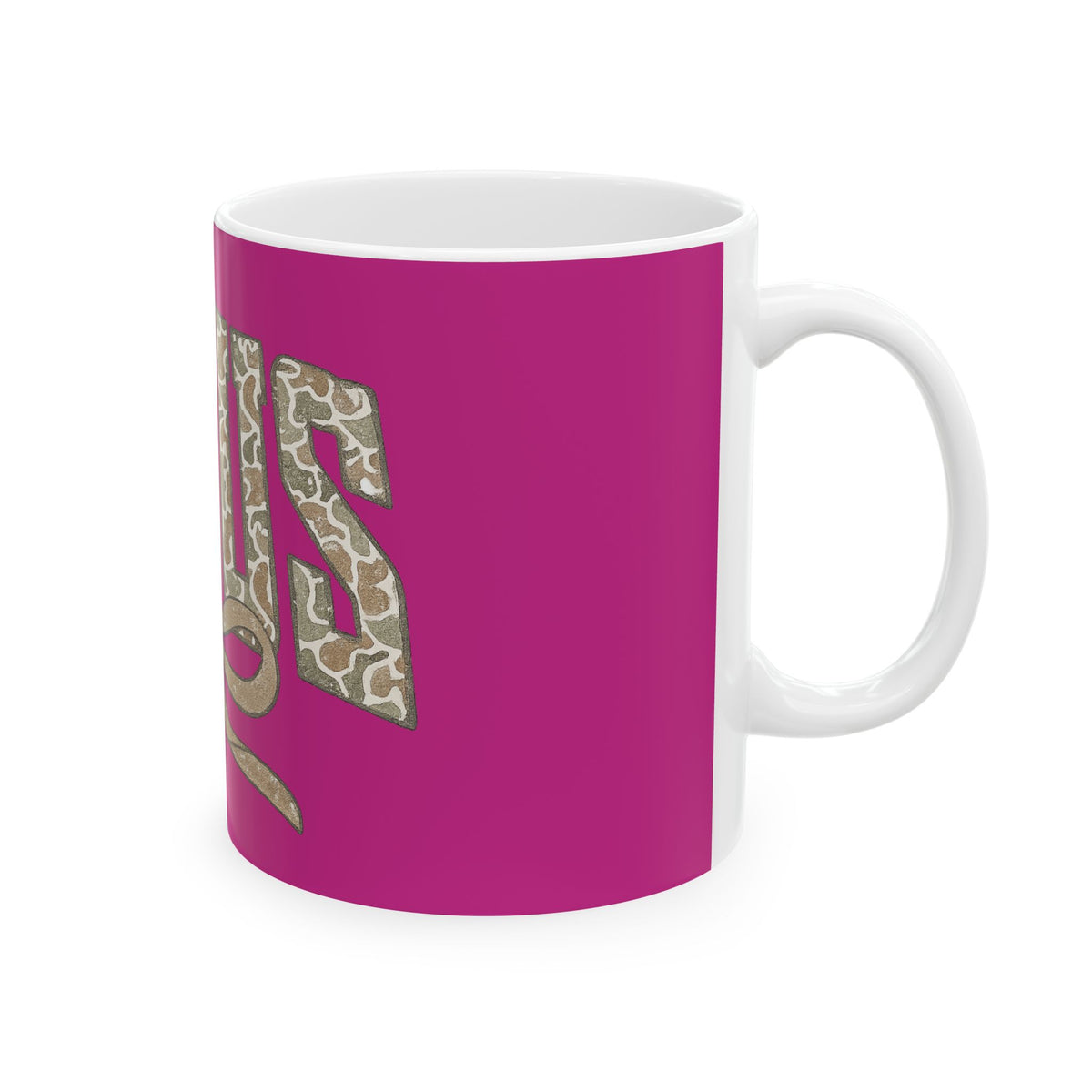 Sassy Leopard Print Ceramic Mug