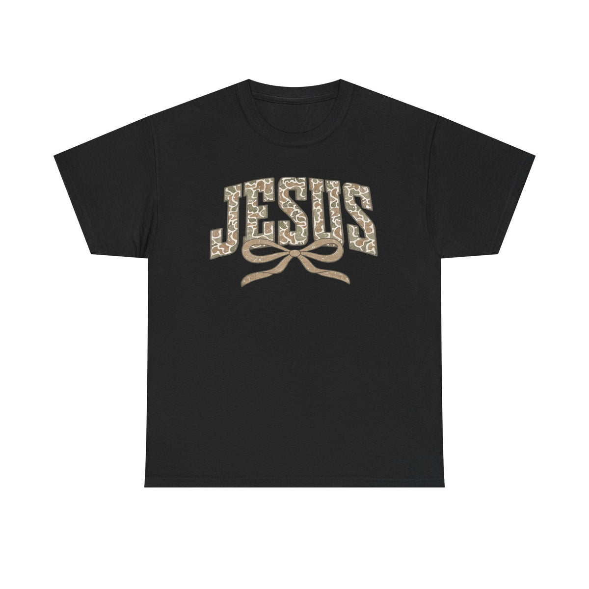 Jesus duck camo bow