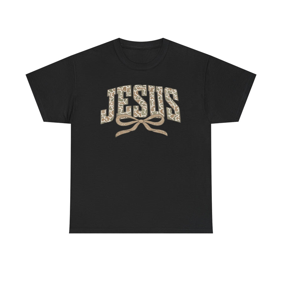 Jesus duck camo bow