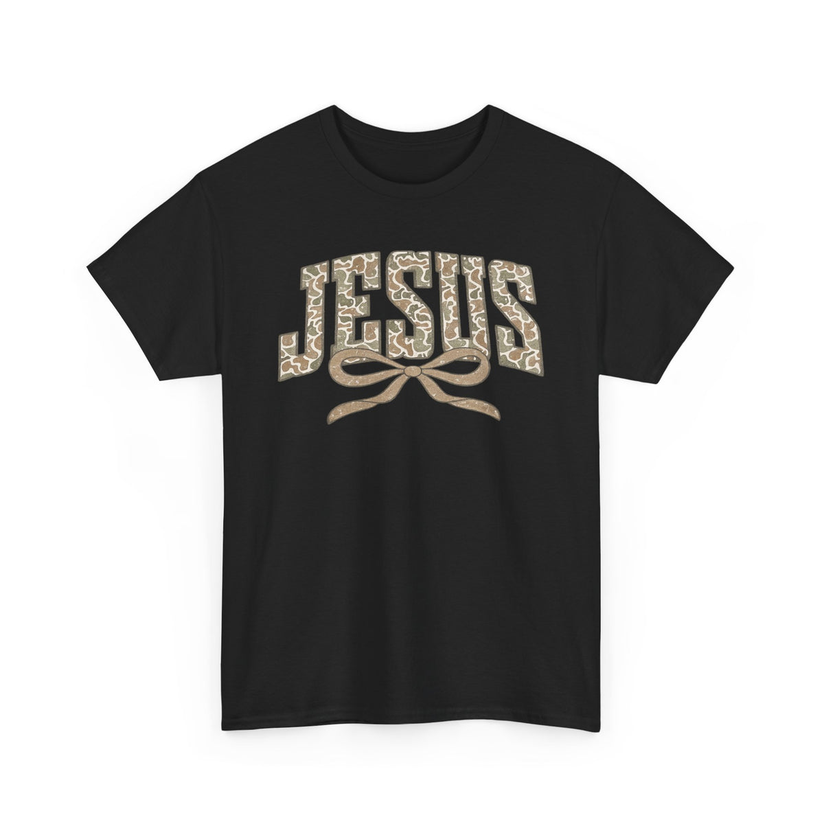 Jesus duck camo bow