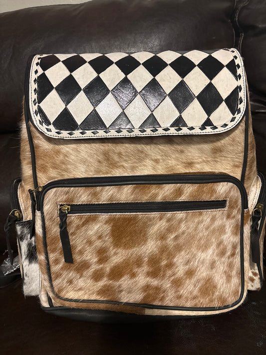 Checker Backpack