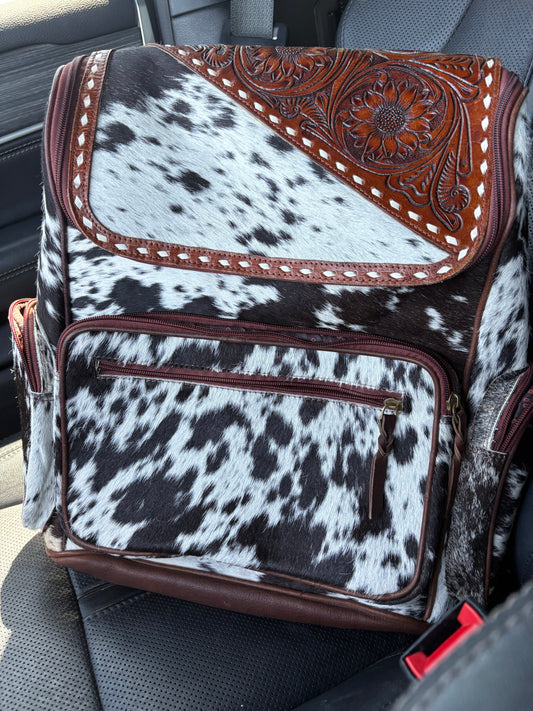 Cowhide bag