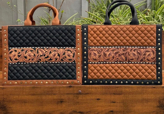 “The Ranch Royale Tooled Tote” pre sale only