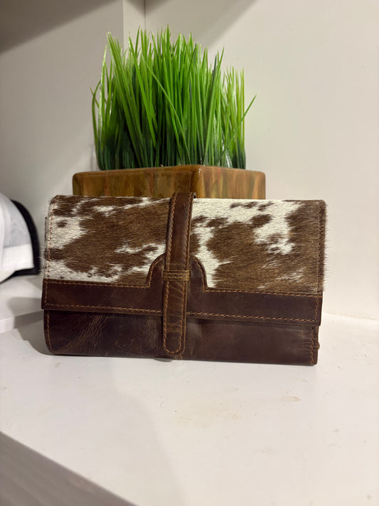 Cowhide Classic Fold Wallet