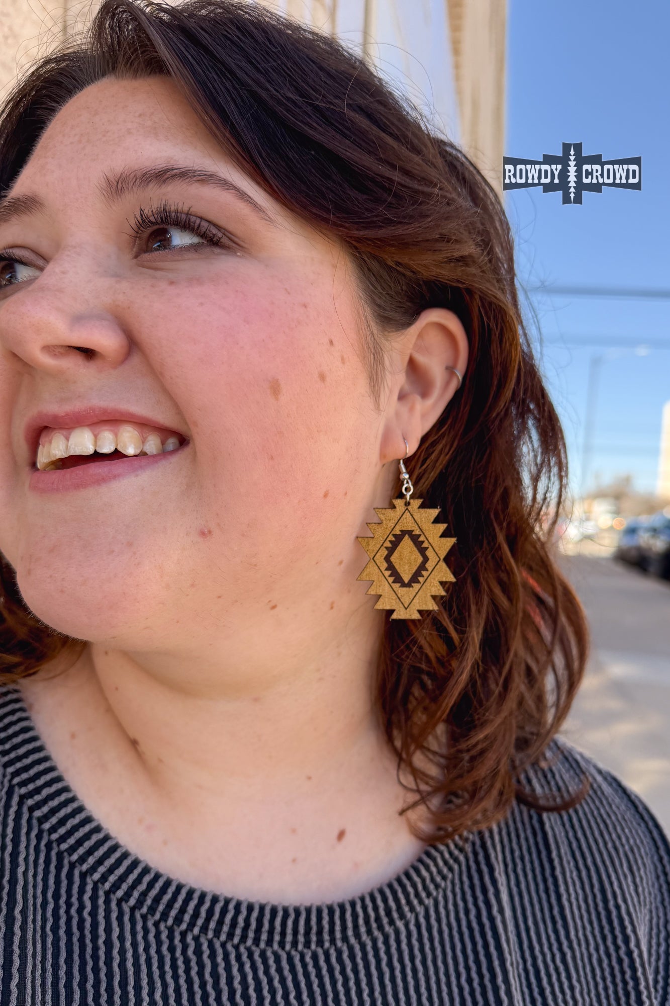 Aztec Cowgirl Earrings