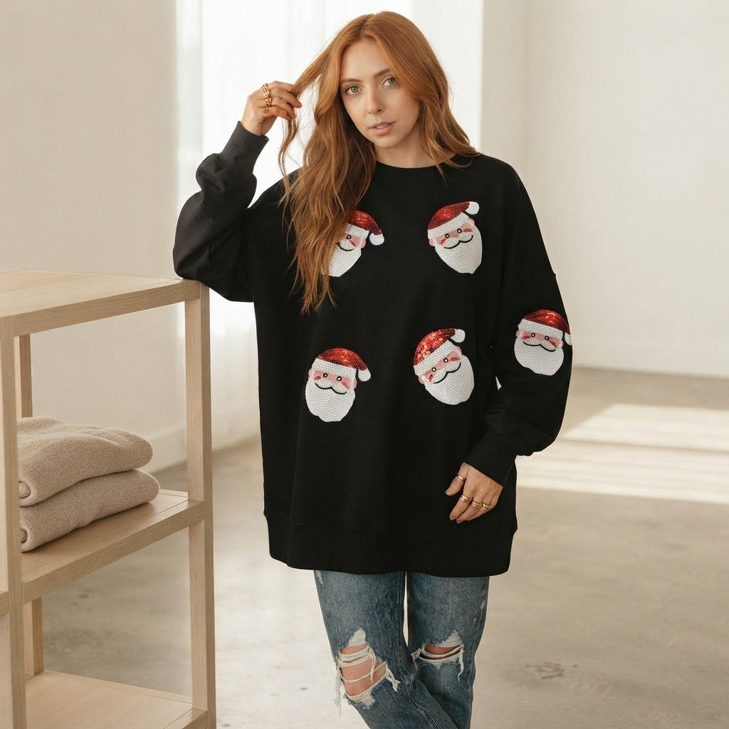 Santa Claus Oversized Sweatshirt