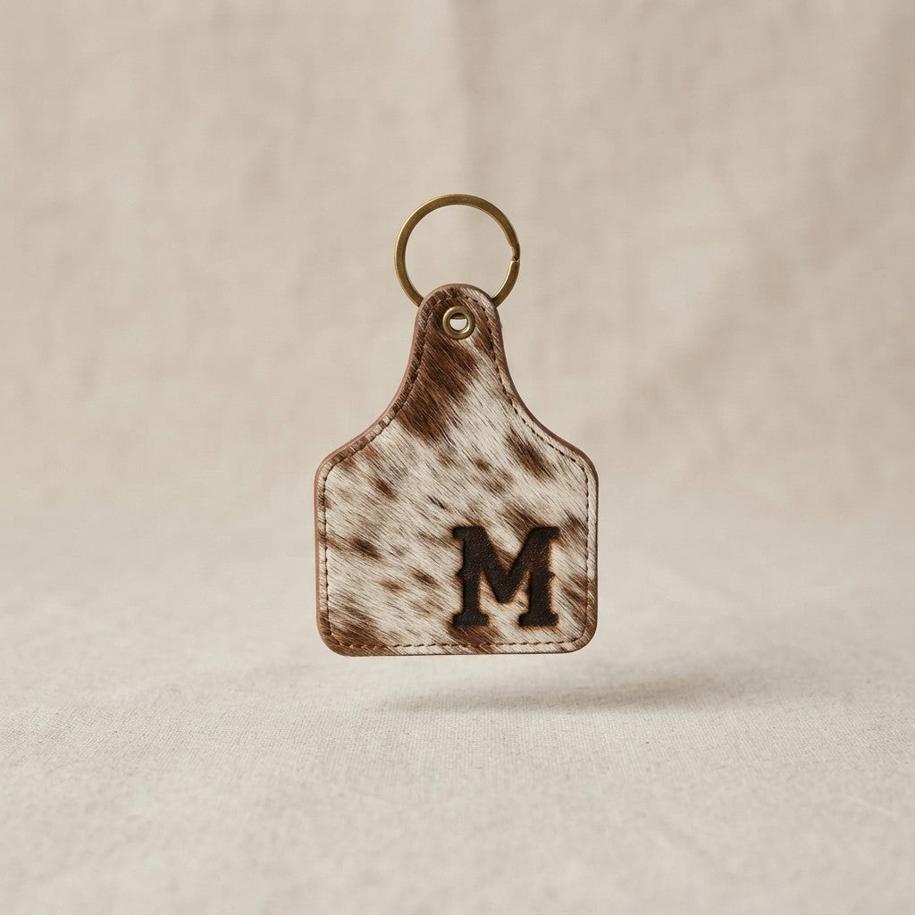 Custom branded cow tag